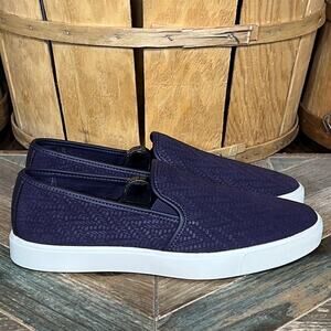 Under Armour DJ Purple Nubuck Leather Slip-On Sneakers Shoes Womens Size 6.5